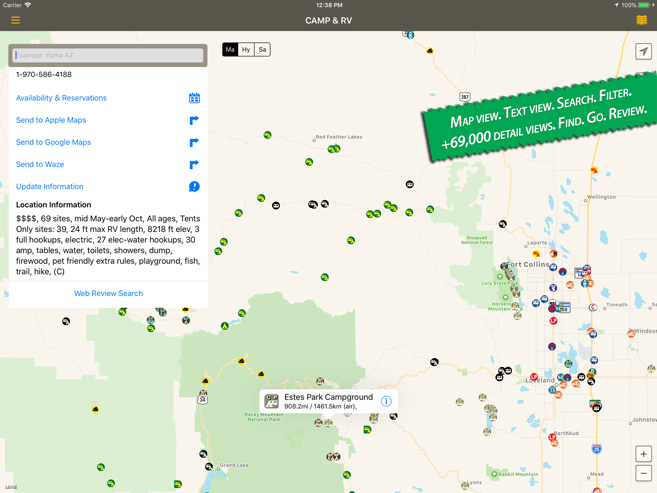 Allstays Camp And Rv Rv Parks Campgrounds App
